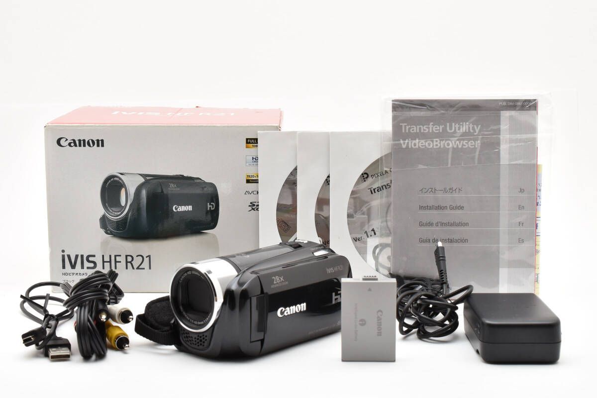上品 キヤノン Canon iVIS HF R21 T8＃4644