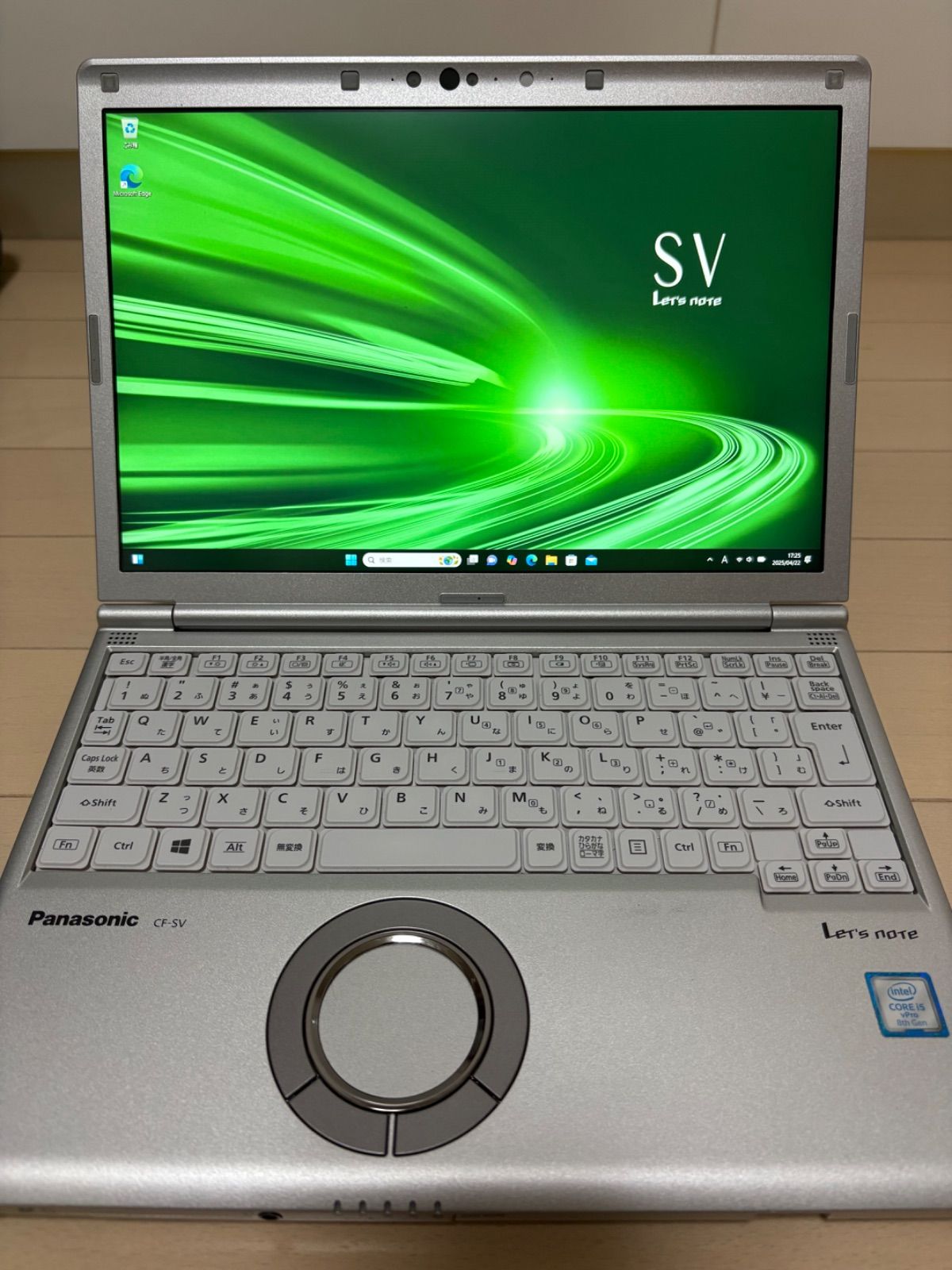良品/累積1930時間】Panasonic Let's note CF-SV8 Windows11
