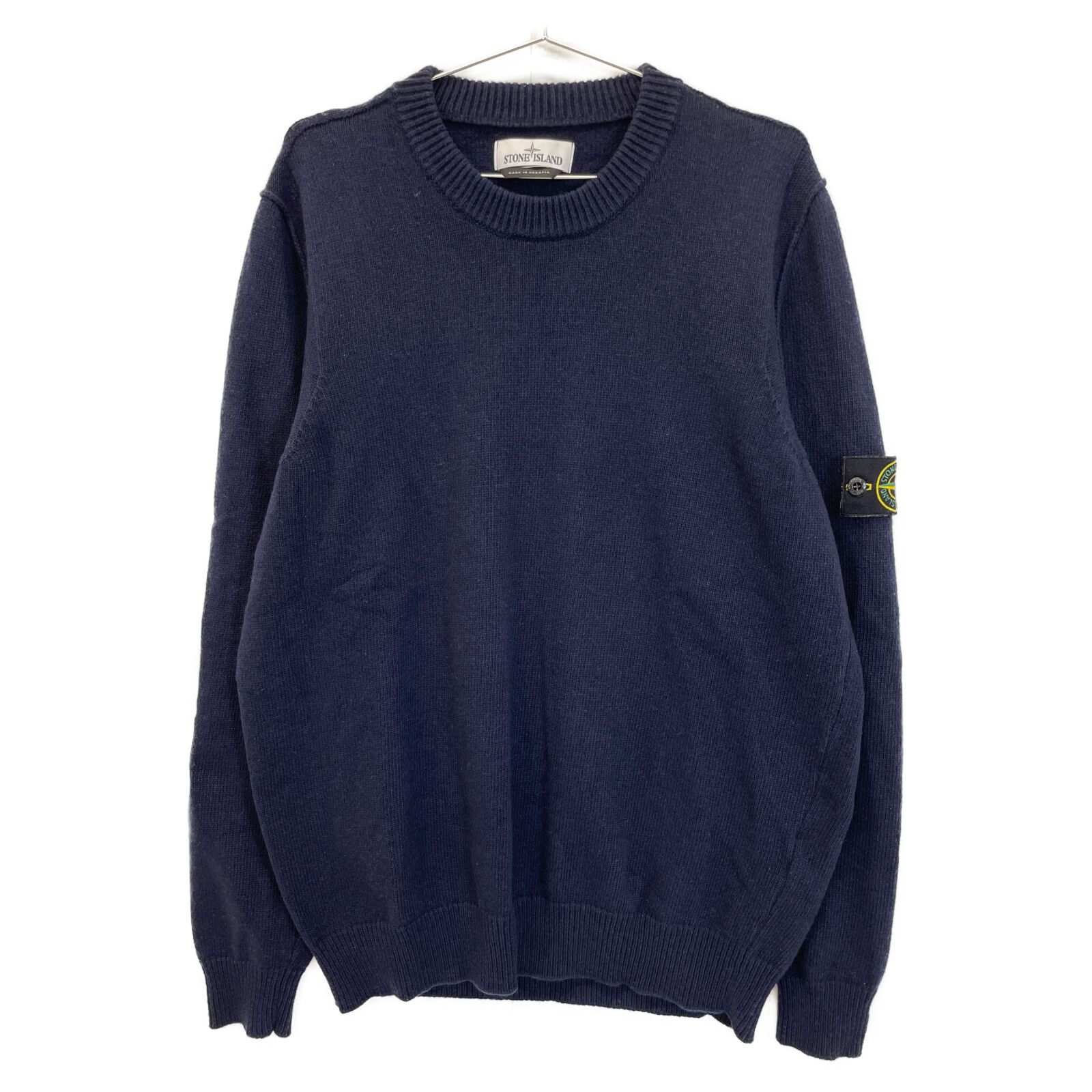 STONE ISLAND ストーンアイランド 7715508A3 ﾈｲﾋﾞｰ 7GG ﾛｺﾞﾊﾟｯﾁ ﾗﾑｳｰﾙ 