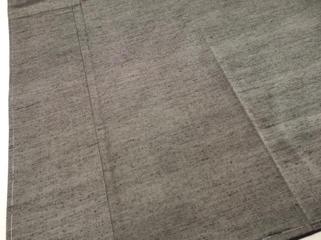 紫鼠色 正絹