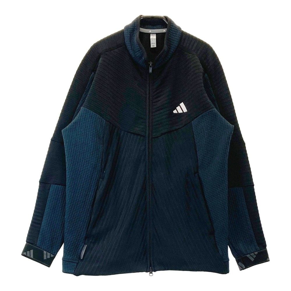 サイズ：XL ADIDAS GOLF アディダスゴルフ 2023年モデル 長袖ジャケット  ネイビー系 [240101440535] ゴルフウェア メンズ ストスト サイズ：XL ADIDAS GOLF アディダスゴルフ 2023年モデル 長袖