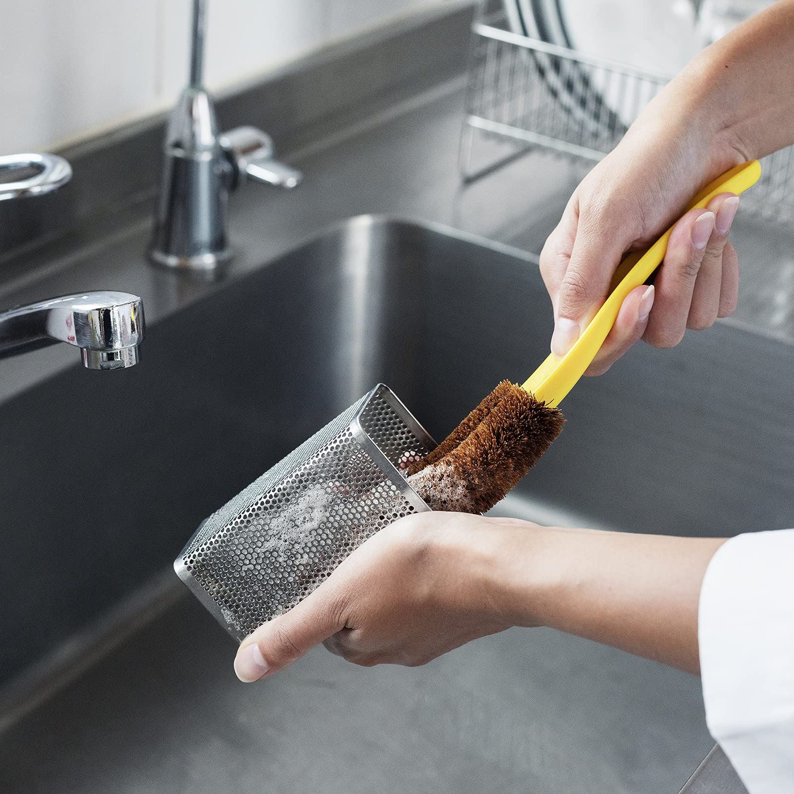  亀の 亀の子ジャンプ グリーン 台所用スポンジ たわし 掃除用具