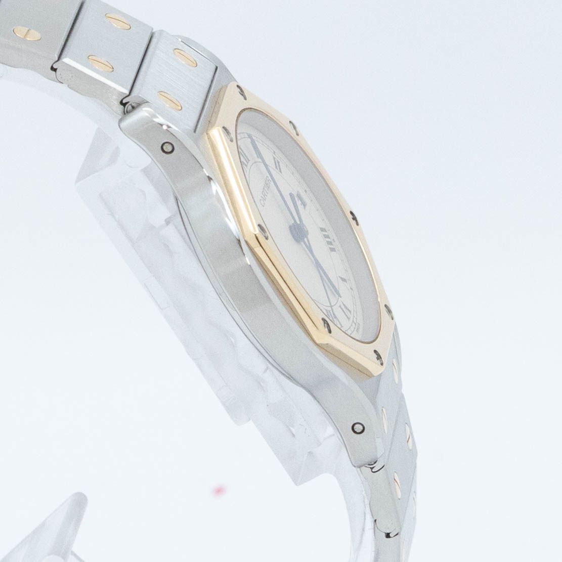 カルティエ Cartier サントス オクタゴン W2001583 Cartier Santos クォーツ 腕時計 レディース ベージュ