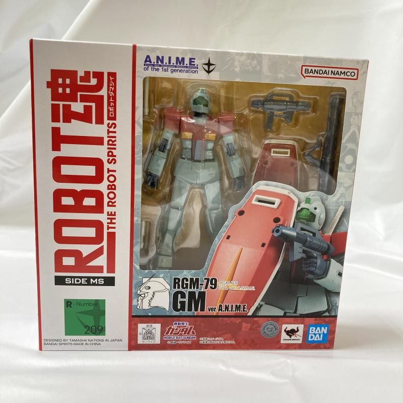 【中古】ROBOT魂 SIDE MS RGM-79 ジム ver. A.N.I.M.E.[90]