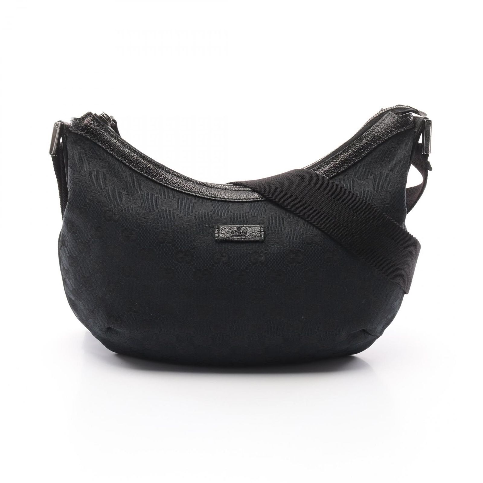 グッチ GUCCI ショルダーバッグ GGキャンバス 181092 キャンバス レザー ショルダーバッグ レディース Used B