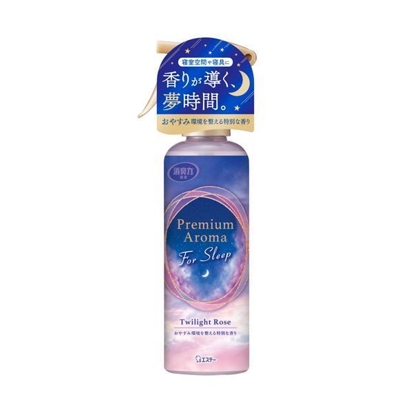 まとめ エステーお部屋の消臭力 Premium Aroma ミスト For Sleep トワイライトローズ 165mL 1個 ×10セット
