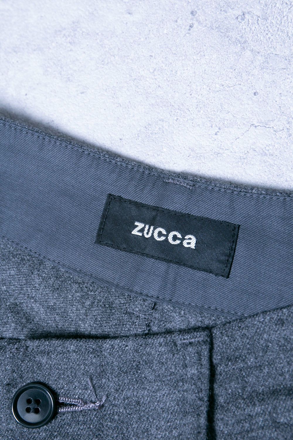 ZUCCA ズッカ ウールワイドパンツ - メルカリ