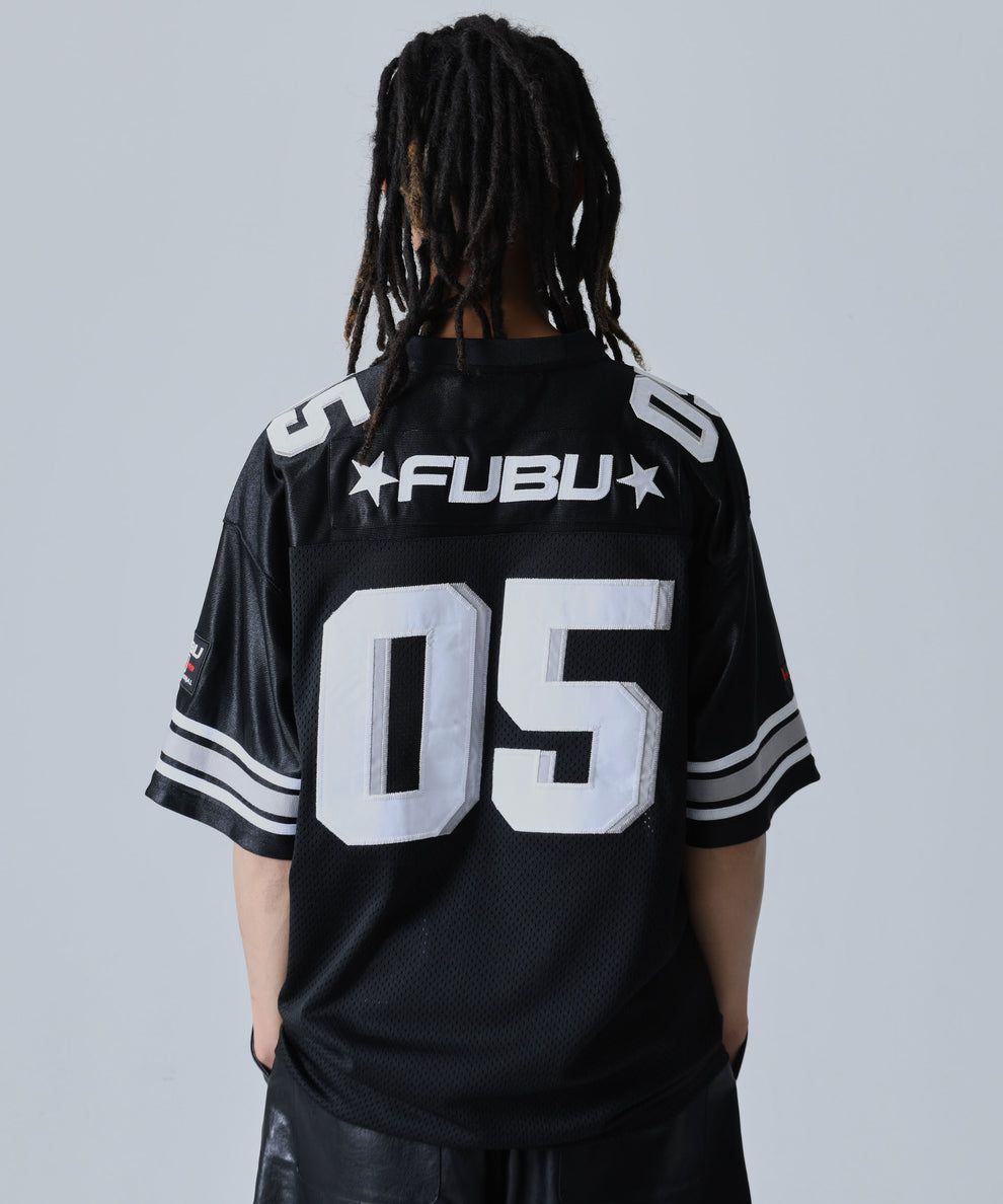 新作】【FUBU／フブ・オリジナルゲームシャツ（ブラック