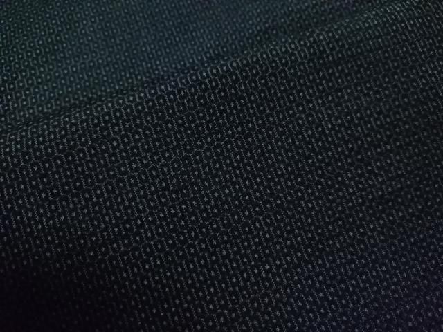 平和屋着物□男性 本場大島紬 アンサンブル 100亀甲 正絹 逸品