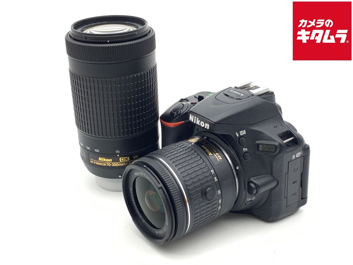 Nikon D5600 ダブルズームキット Nikon デジタル一眼レフカメラ D5600