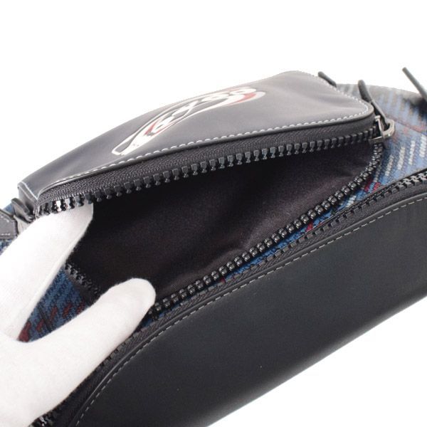 コーチ バッグ COACH レザー チェック ロゴ トラック ベルト