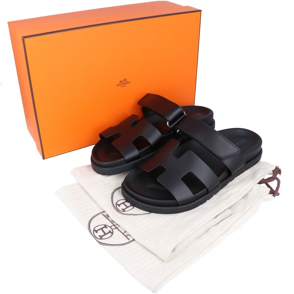 HERMES】 エルメス シプレ サンダル レザー 36.5サイズ 23.5cm