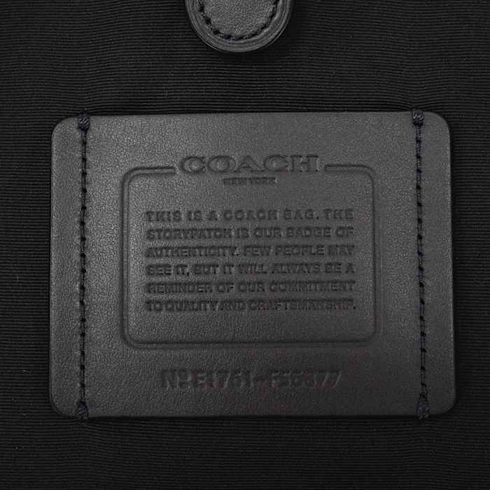 コーチ COACH パフォレイテッド レザー ミックスド マテリアル