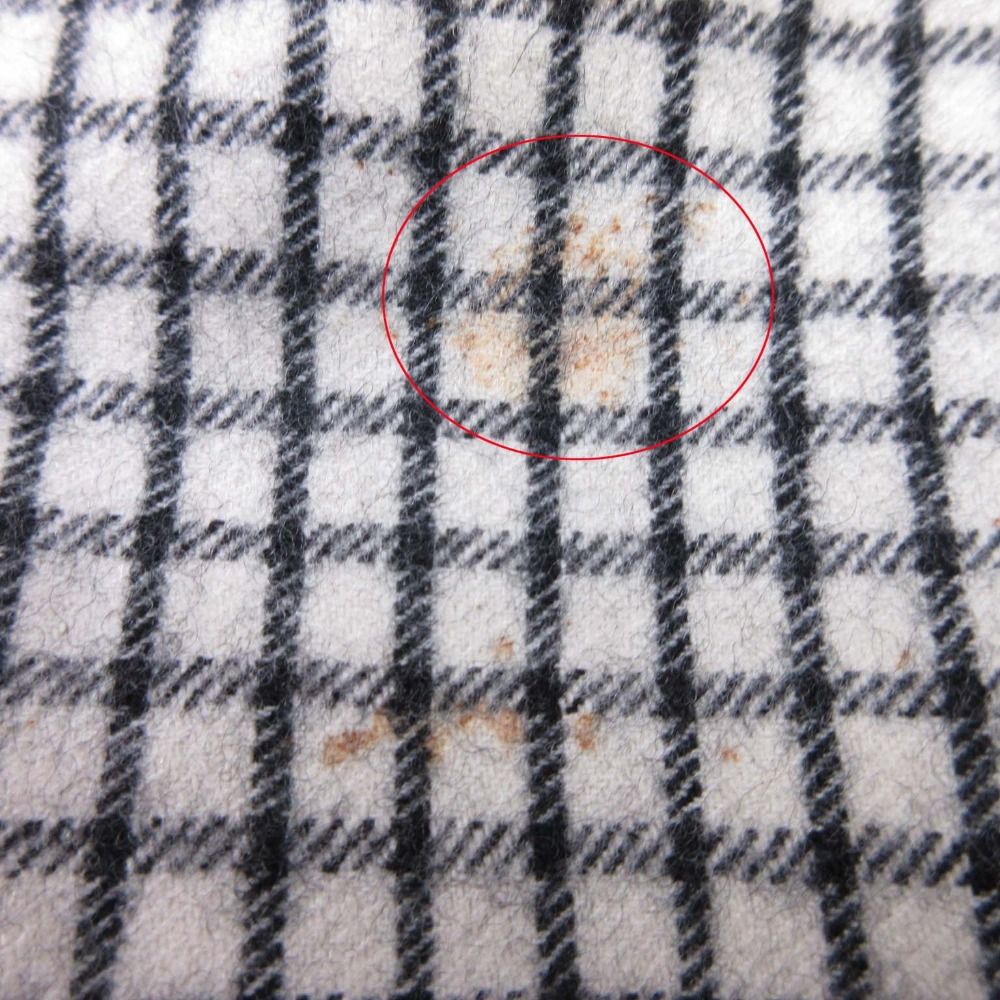 良品 23aw BLAMINK ブラミンク FOX BROTHERS生地 ウールフランネル  