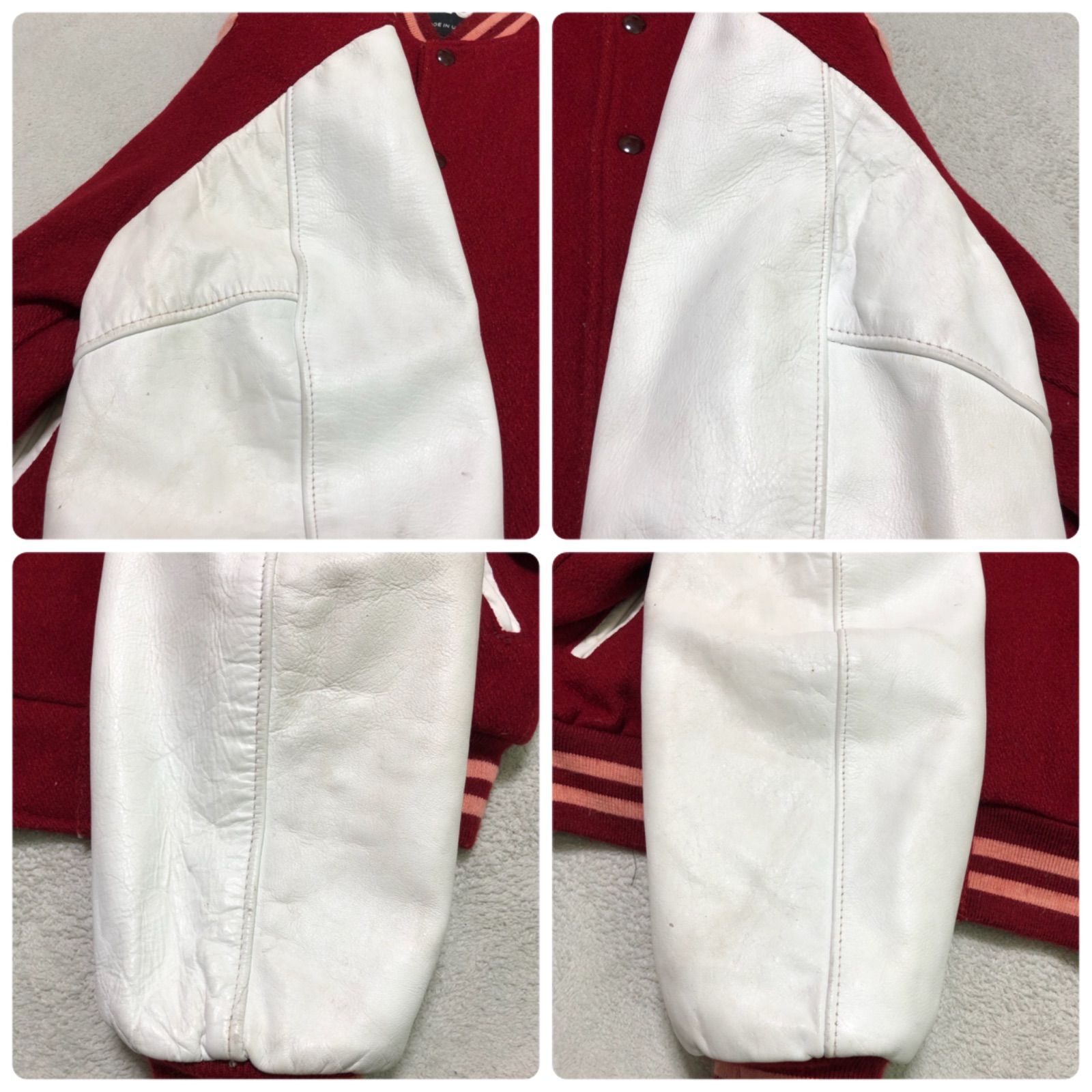 SCHOTT USA製 スタジャン バーシティジャケット アワードジャケット 