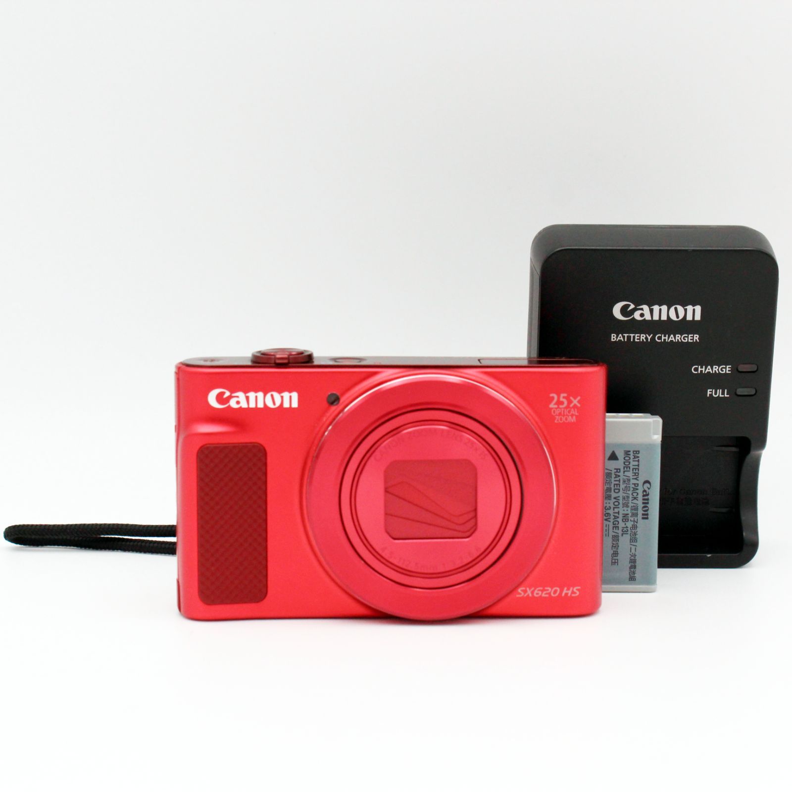 新品級】CANON PowerShot SX620 HS レッド#5603 - メルカリ