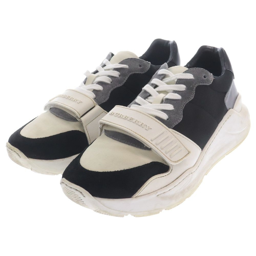 BURBERRY (バーバリー) ベルクストラップ ローカットスニーカー