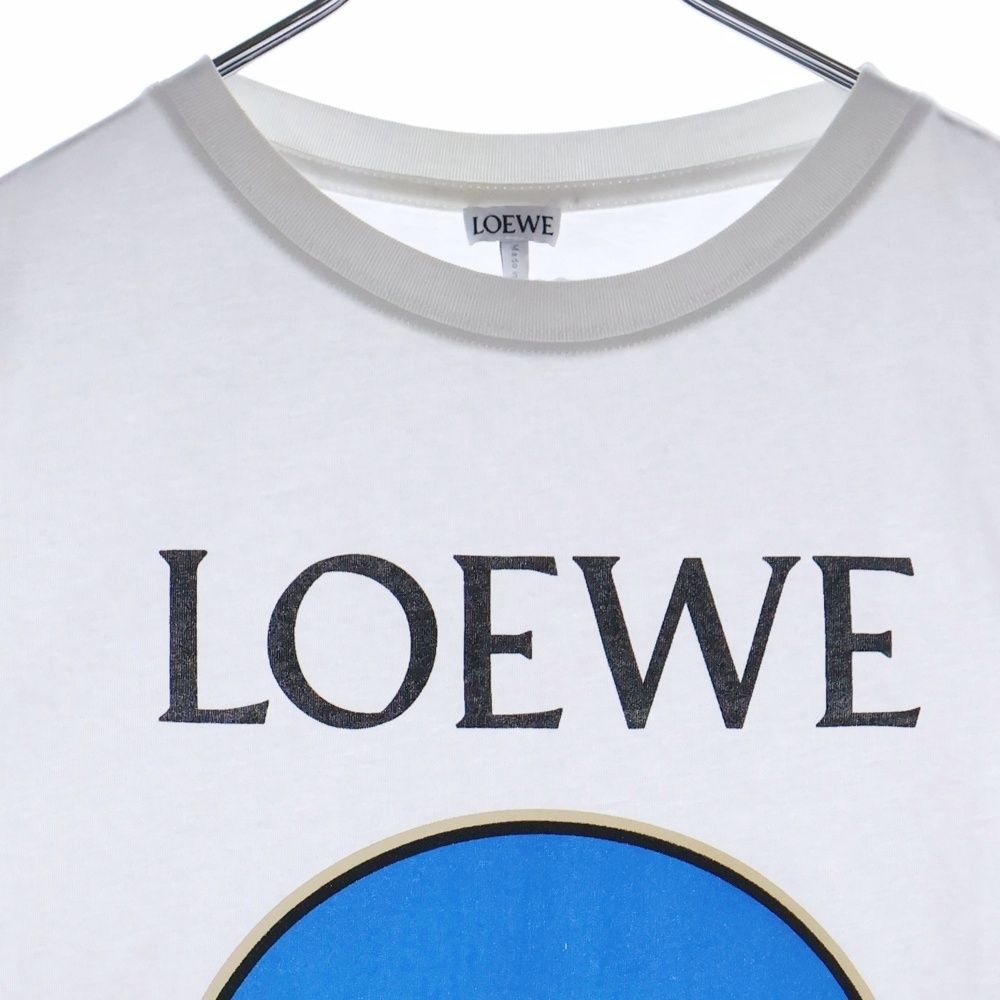 LOEWE ホワイト　ラムレザースカート　アナグラム　ブランドマーク上質 楽天市場】極美品 LOEWE ロエベ アナグラム ショッパー トート