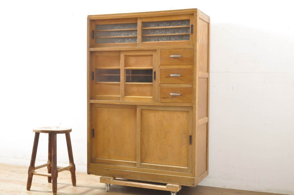 イギリス アンティーク 家具 ライティング ビューロー 英国 チェスト