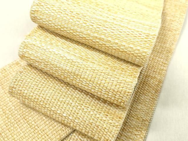 平和屋着物男性　角帯　変わり市松　正絹　逸品　DAAK7823xg