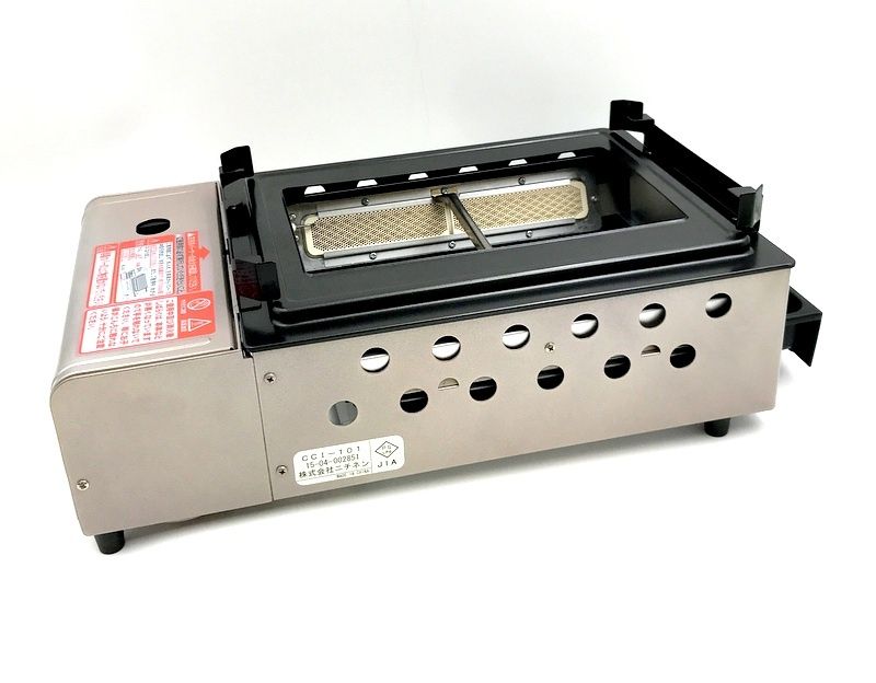 【未使用】ニチネン 遠赤外線グリル カセットボンベ式 2.1kW CCI-101 楽天市場】ニチネン CCI-101 遠赤外線グリル 専用 グリルプレート 付属