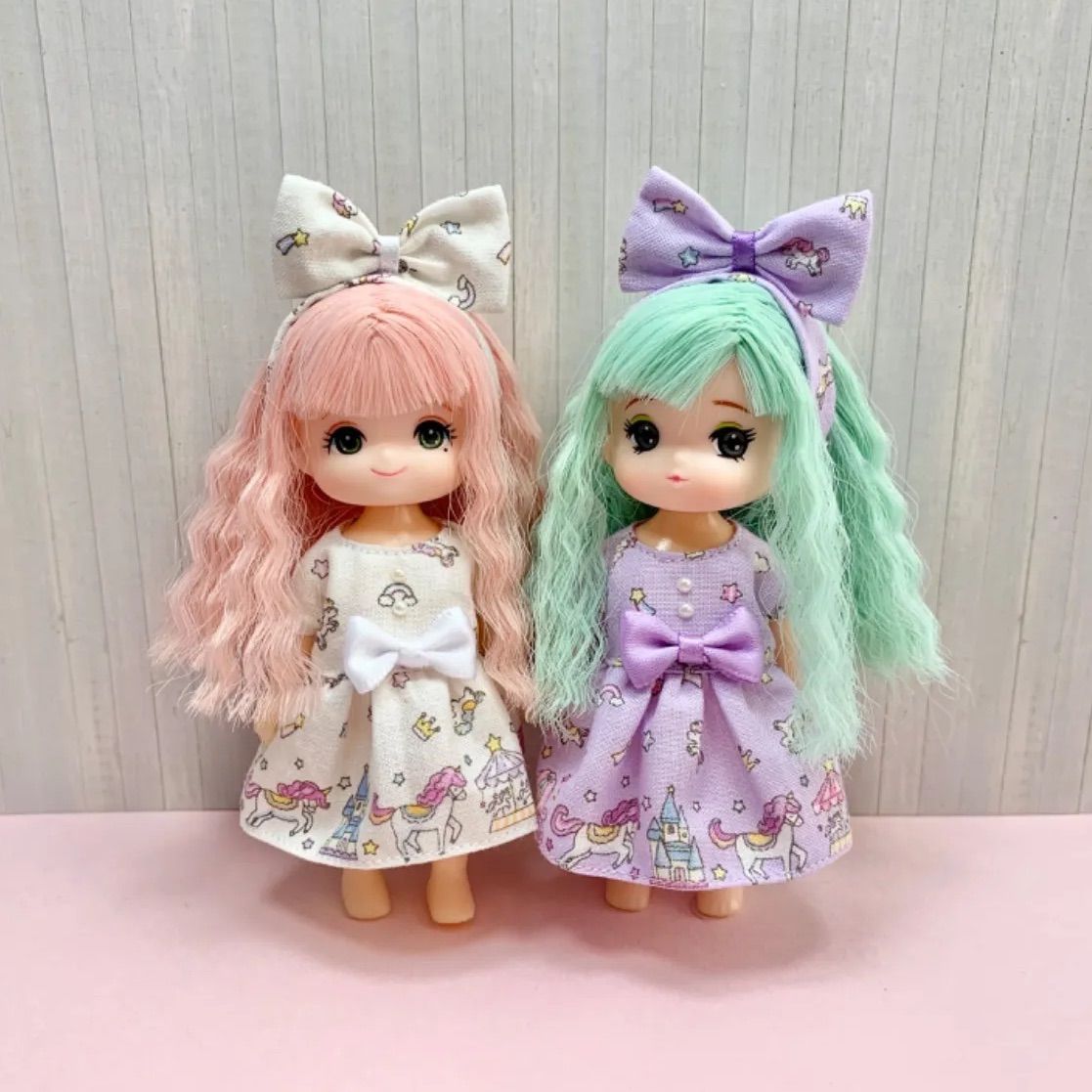 リカちゃん ミキちゃんマキちゃん 服 2着セット メルヘンゆめかわ