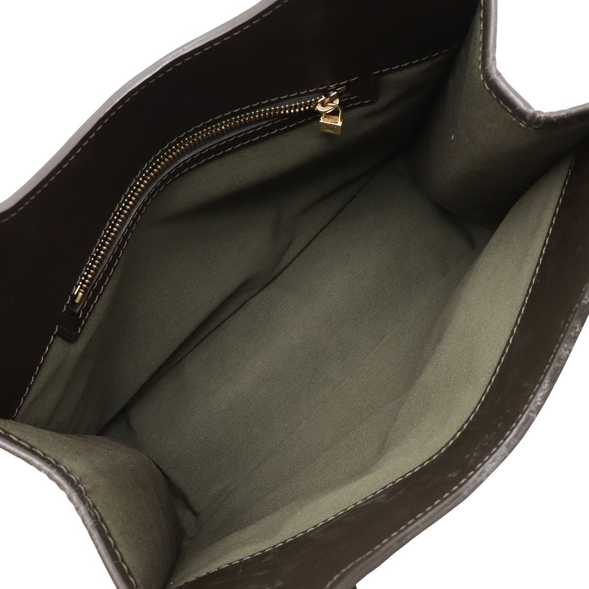 【値下げしました】ルイヴィトン　モノグラムミニ　サックキャトリーン・カーキ　美品 LOUIS VUITTON ルイ ヴィトン モノグラムミニ サックキャト