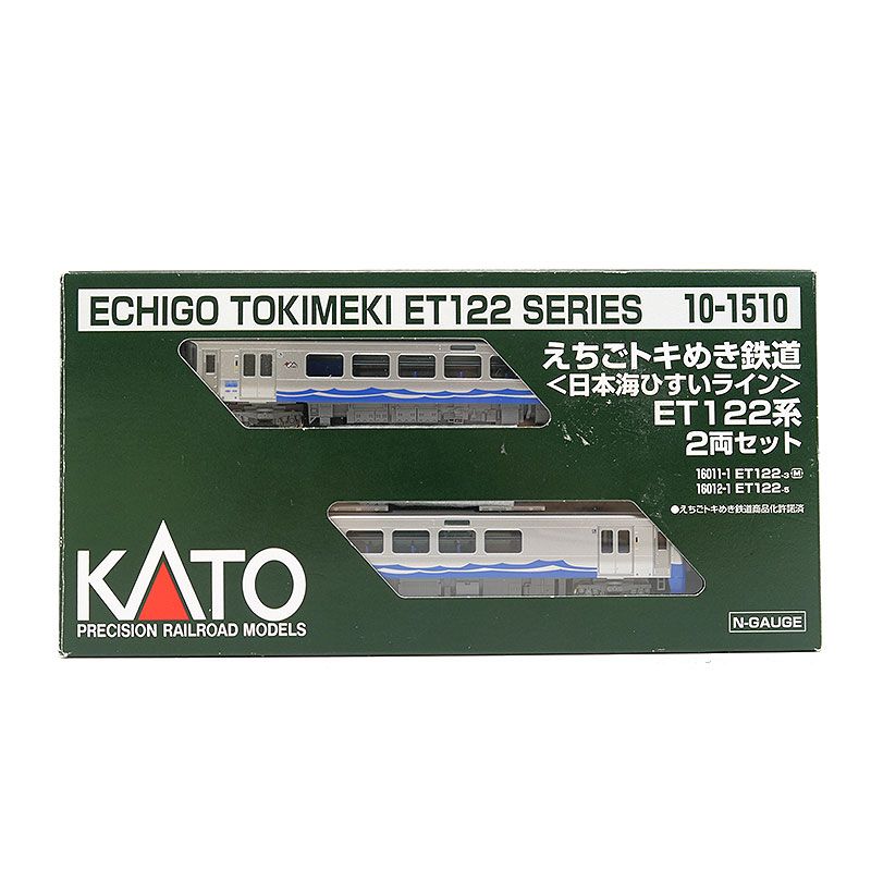 KATO Nゲージ えちごトキめき鉄道 ET122系 鉄道模型 動作未確認