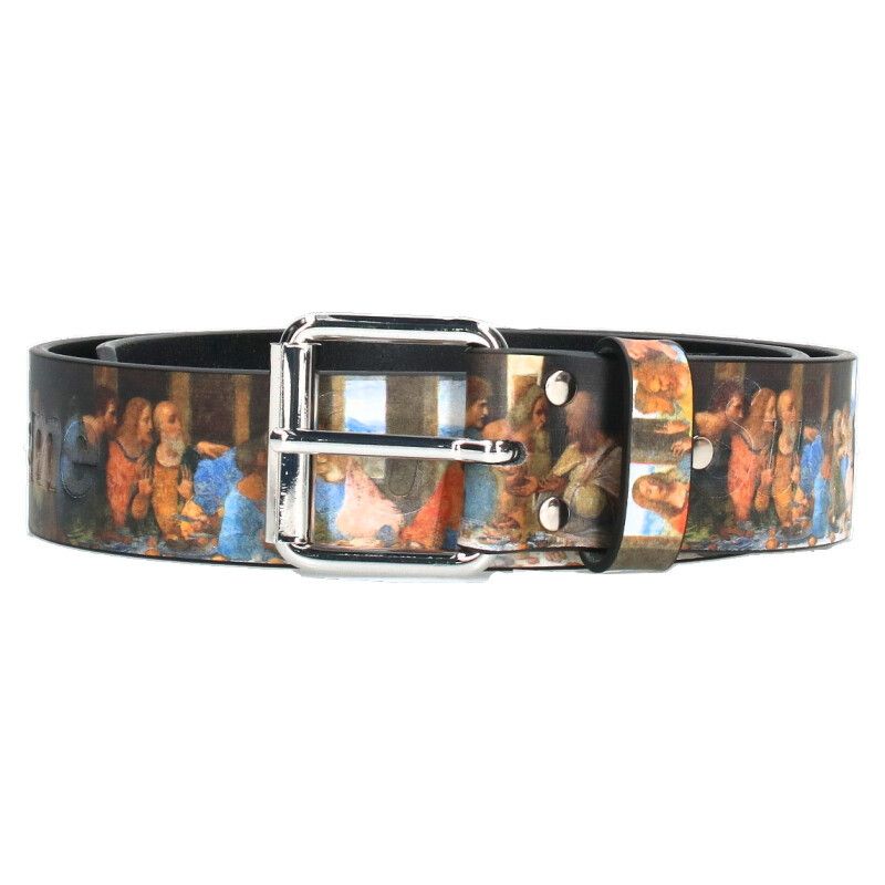 シュプリーム 25SS Last Supper Leather Belt ラストサパーレザー  