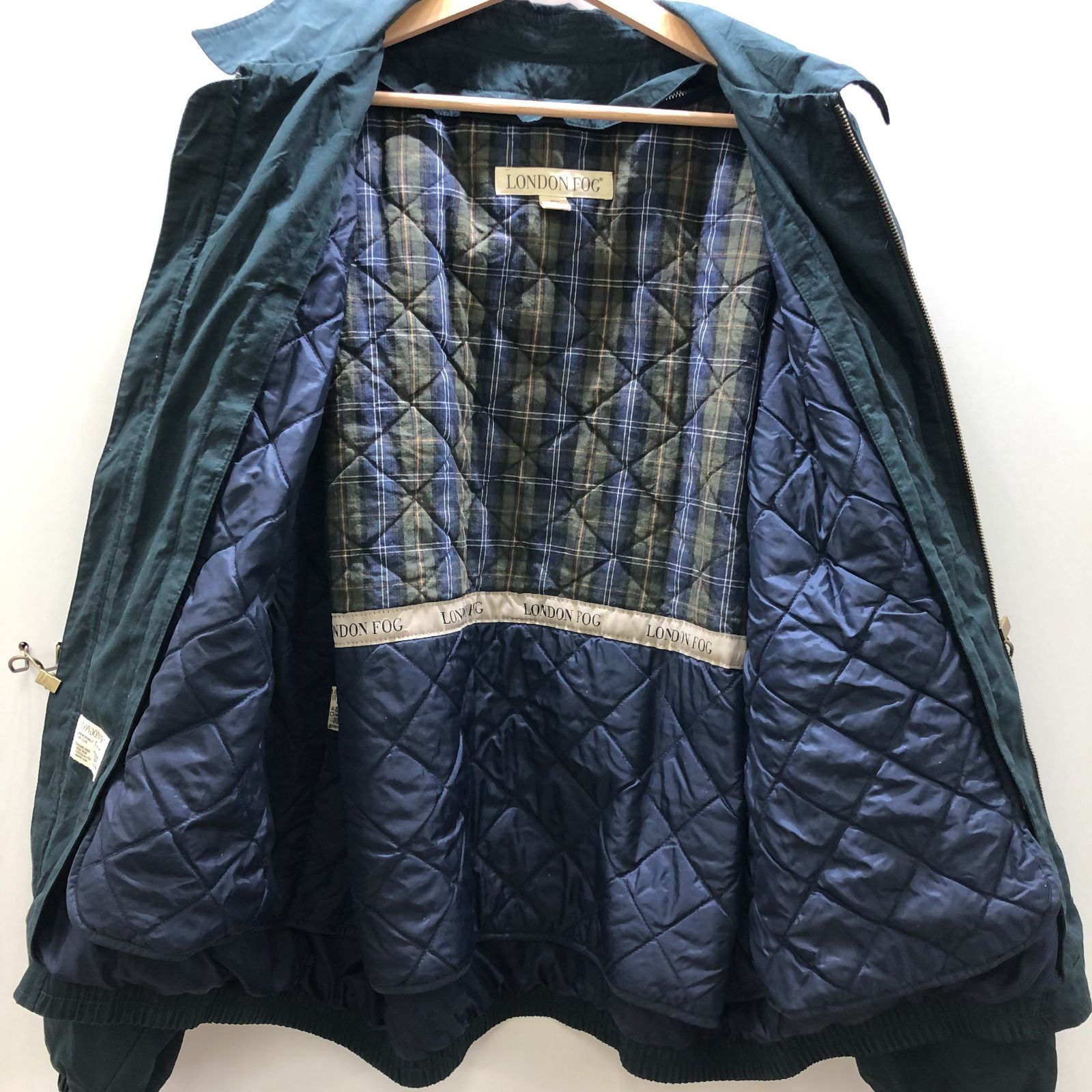 LONDON FOG ロンドンフォグ ブルゾン 中綿キルティングライナー 