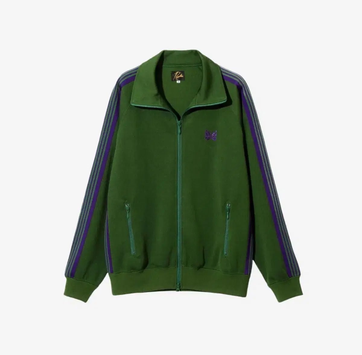 TATRAS別注 needles トラックパンツ ストレート 緑×赤 グッチ