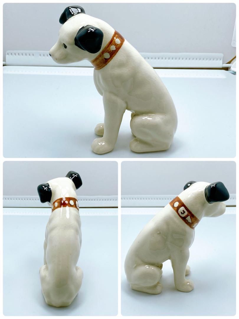 ビクター 犬 ニッパー 陶器 置物 3体 非売品 - メルカリ