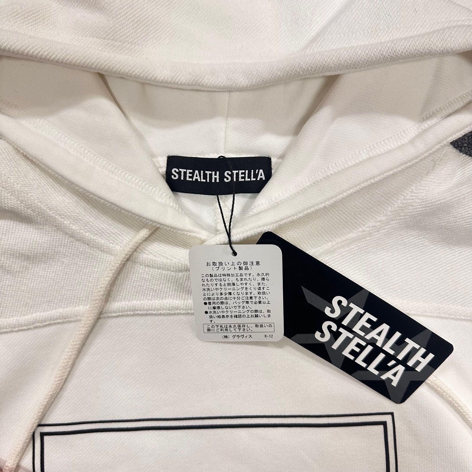 参考上代26400円 未使用品 STEALTH STELL'A COLLEGE-PULL PK