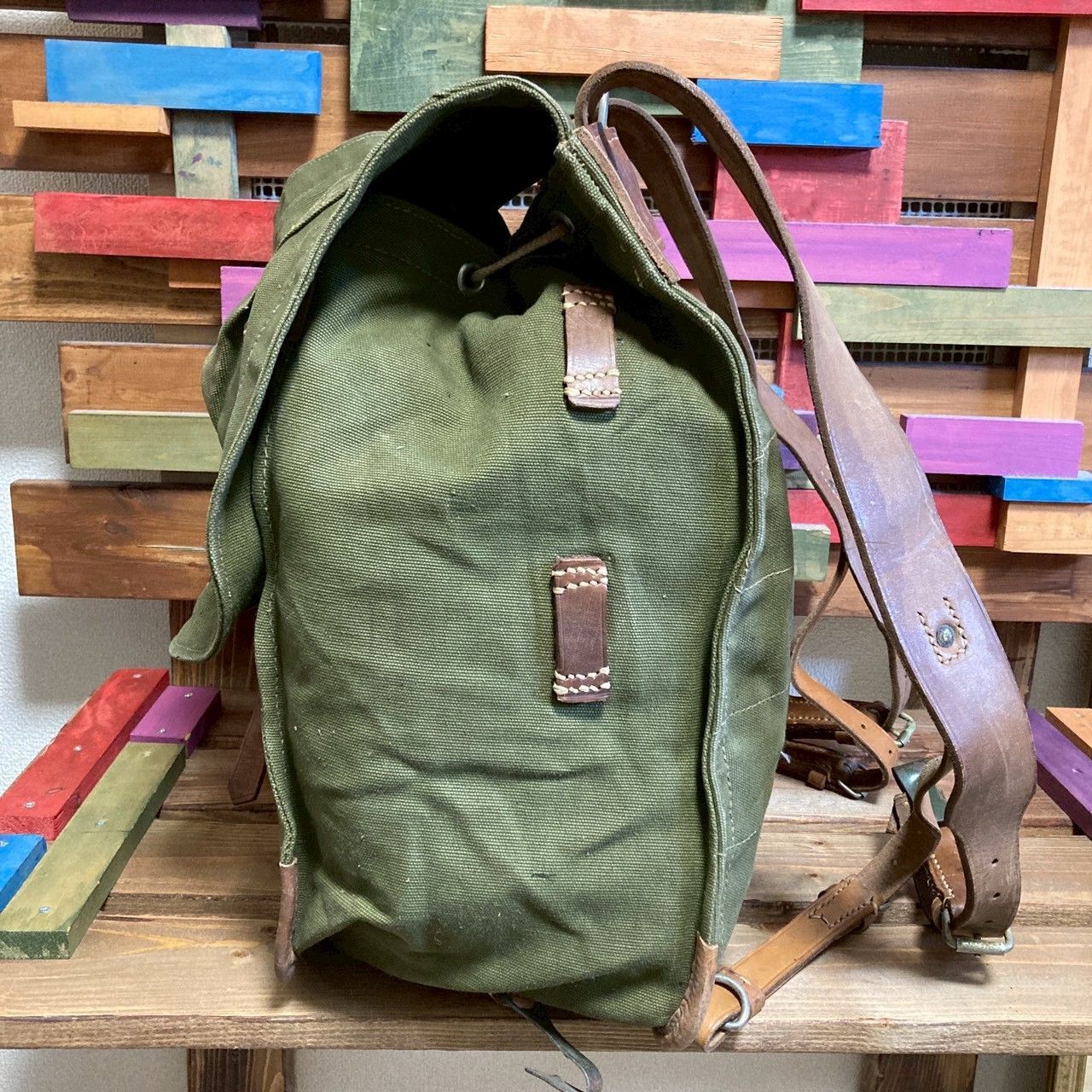 ⭐︎ 70s ヴィンテージ ミリタリー バッグ リュックサック バック