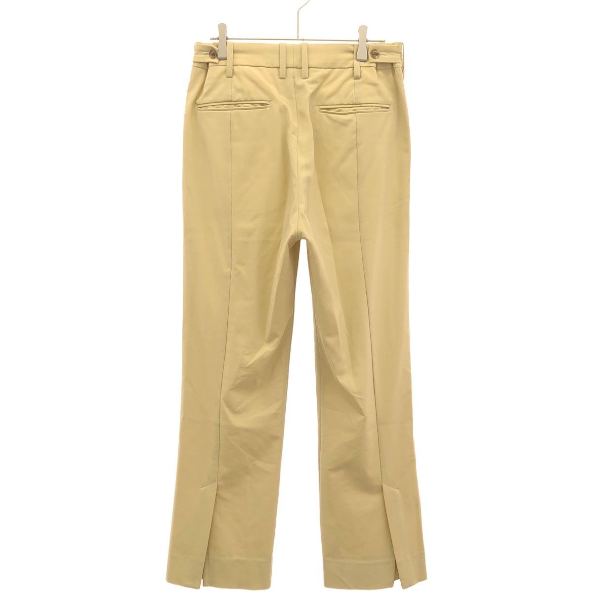 YOKE ヨーク 20SS BACK SLIT STRAIGHT PANTSバックスリット