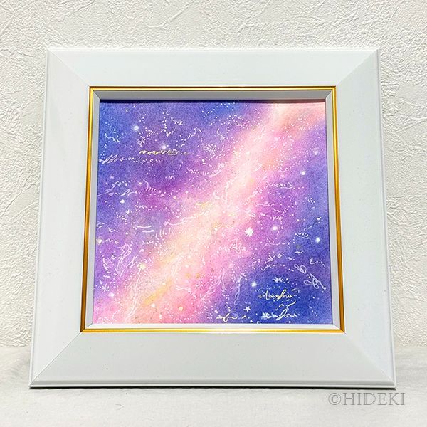 抽象画パステル ヒーリング
