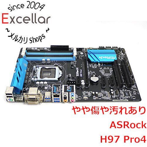bn:10] ASRock製 ATXマザーボード H97 Pro4 LGA1150 - メルカリ