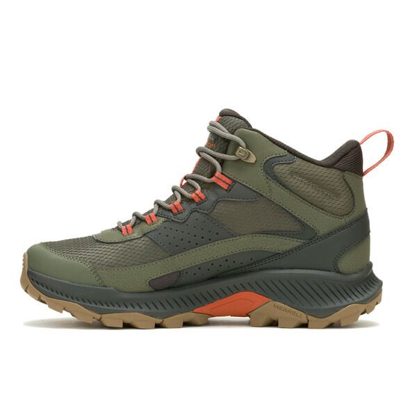 【最大80％OFF】 メレル スピードストライク2ミッドウォータープルーフ MERREL SPEED STRIKE 2 MID WATERPROOF 登山靴 トレッキングシューズ オリーブ US7 US7.5 US8 US8.5 US9 US9.5 US10 送料無料も!