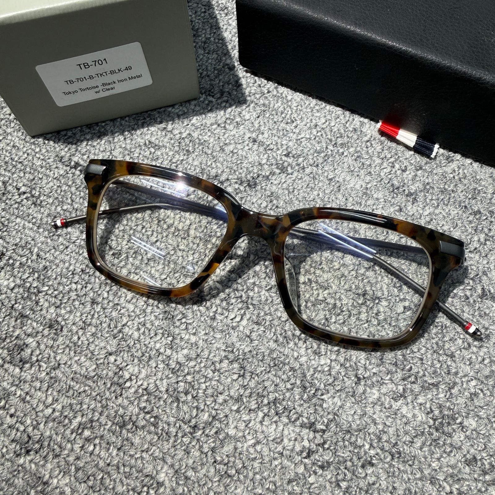 新品未使用 THOM BROWNE トムブラウン TB-701-B-TKT-BLK-49 Tokyo 