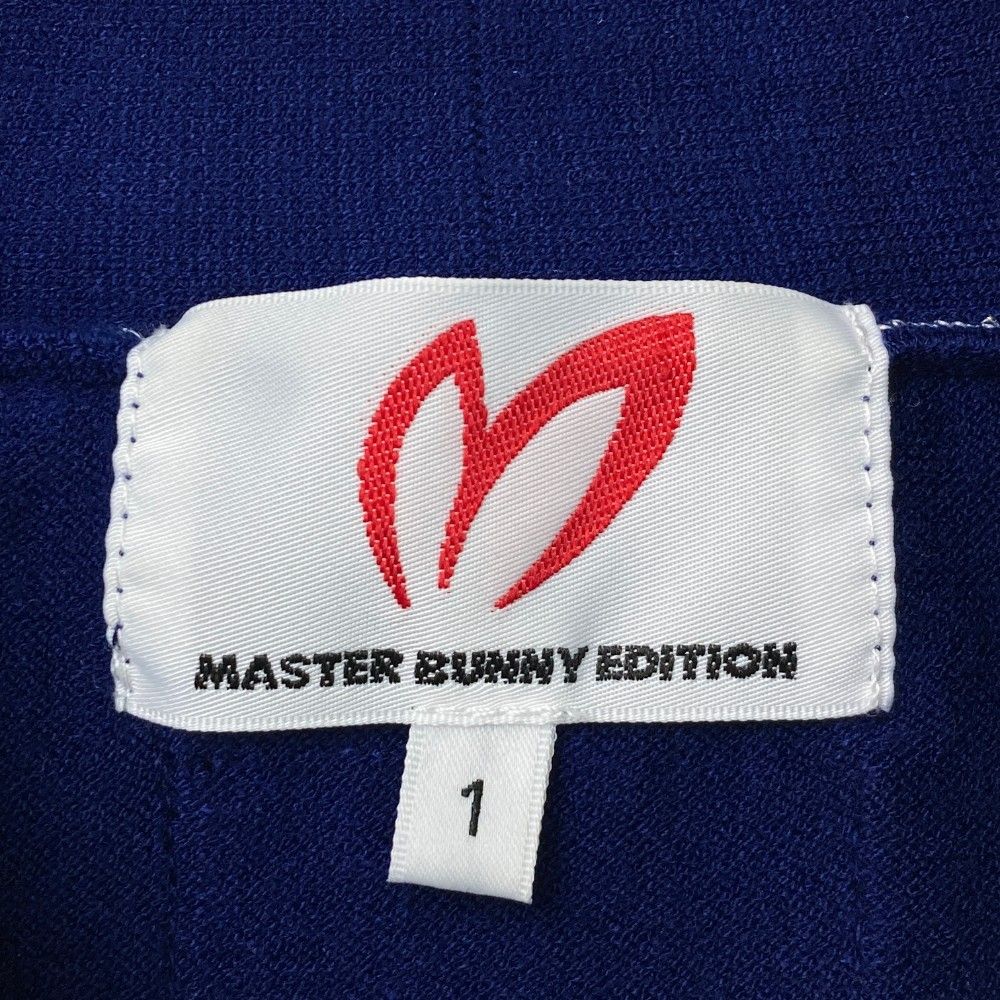 サイズ：1 MASTER BUNNY EDITION マスターバニーエディション 2023年 ニット セーター  ネイビー系 [240101456193] ゴルフウェア レディース ストスト サイズ：1 MASTER BUNNY EDITION マスターバニーエディション