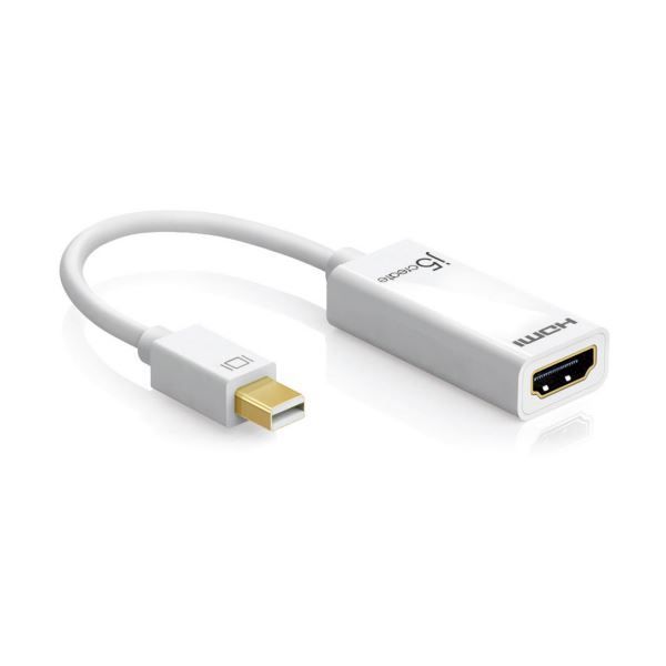 (まとめ) j5 Create MiniDisplayPort 4K HDMI アダプター JDA159 1個 