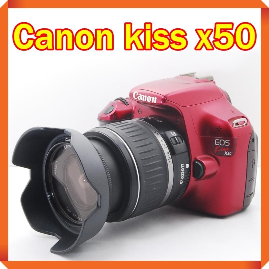 ✨ Canon kiss x50 スマホ転送 一眼レフ カメラ キヤノン 【公式通販】