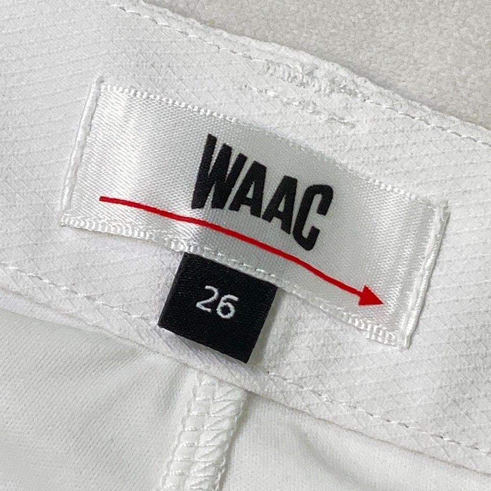 サイズ：26 WAAC ワック 072242390 インナー付スカート  ホワイト系 [240101419539] ゴルフウェア レディース ストスト サイズ：26 WAAC ワック 072242390 インナー付スカート ホワイト