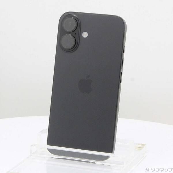 〔 〕iPhone16 256GB ブラック MYDW3J A SIMフリー 258