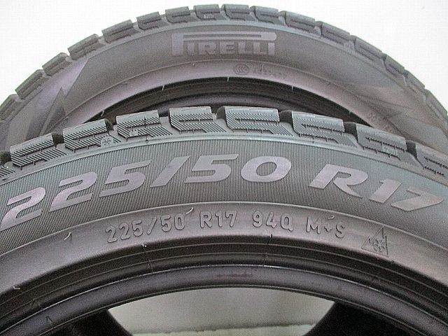 中古スタッドレス□225/50R17□4本□PIRELLI□ICE ASIMMETRICO - メルカリ