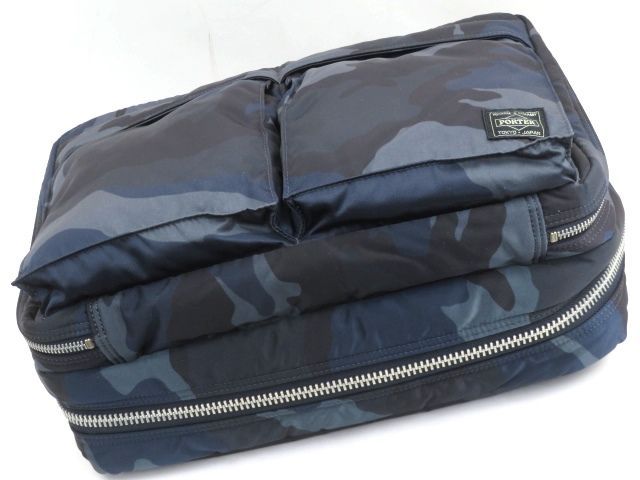 □美品□30周年□ ポーター タンカー ショルダー バッグ ナイロン 迷彩  