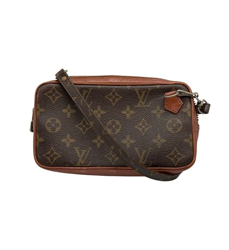 LOUIS VUITTON ルイヴィトン モノグラム ポシェットマルリー バンドリエール M51828 D4