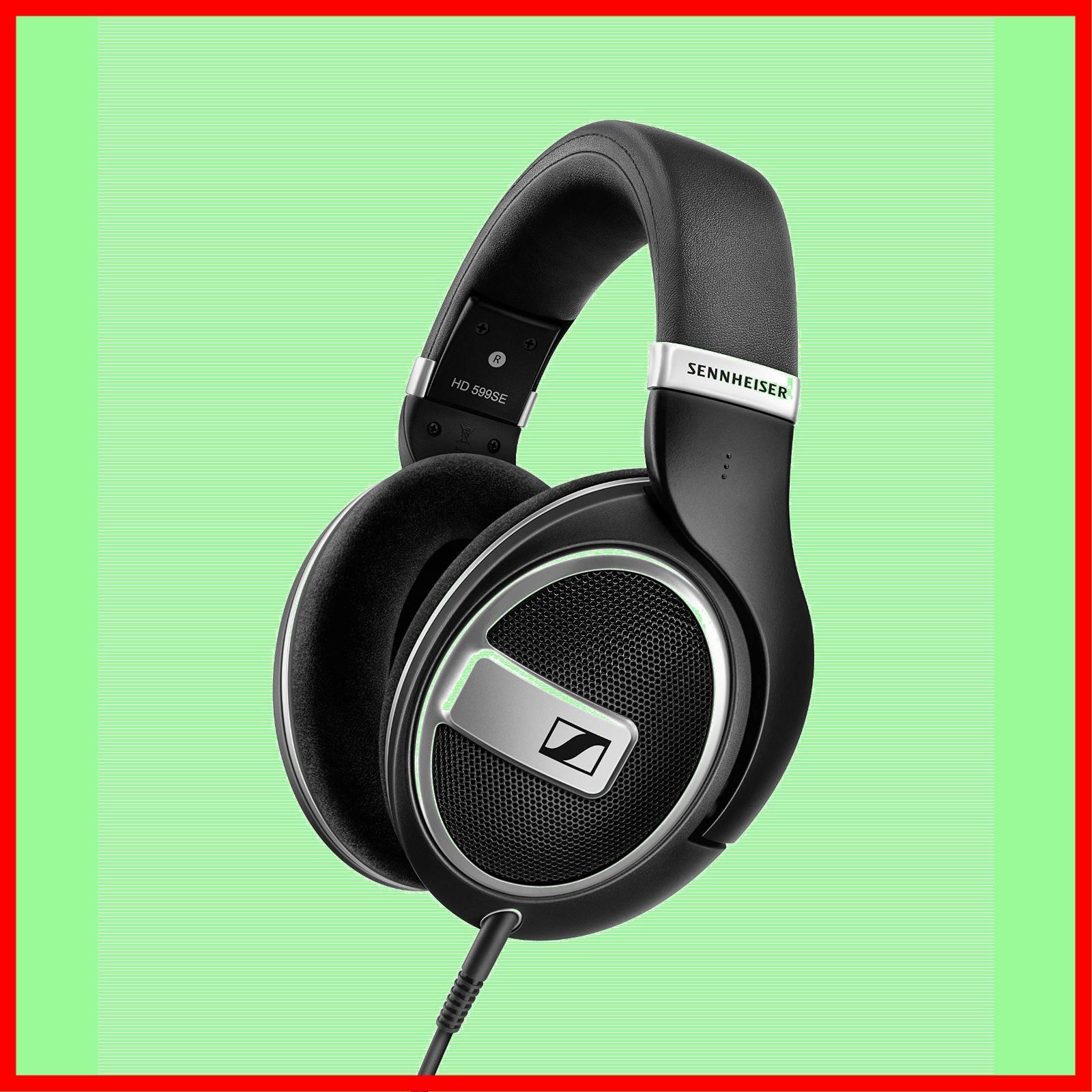 ゼンハイザー Sennheiser ヘッドホン 芳しく 有線 HD 599 SEブラック