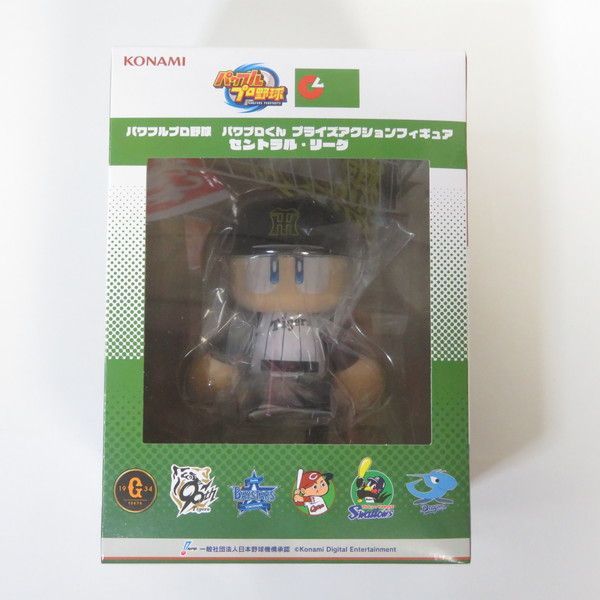 KONAMI パワプロくん　プライズアクションフィギュア　セントラルリーグ　8点 KONAMI パワプロくん プライズアクションフィギュア セントラル