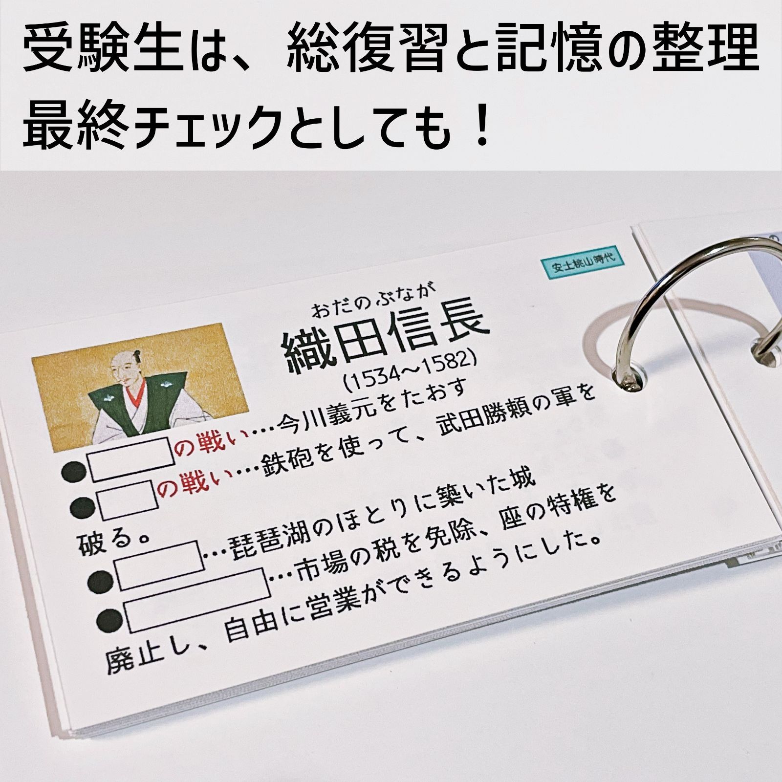 極める歴史人物フルセット　 暗記カード　中学受験　中学入試　予習シリーズ